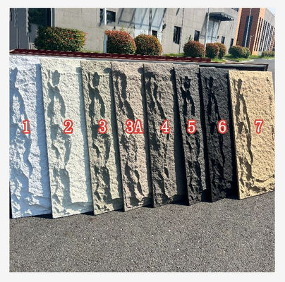 Outdoor Waterproof Pu Culture Stone 3d Decoration Pu Stone Wall Panel