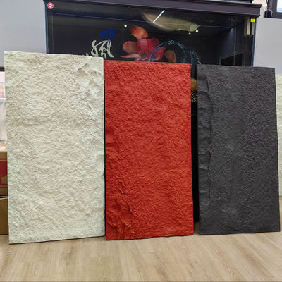 3D Wholesale Art Interior Outdoor PU Stone Polyurethane Artificial Stone Clad Wall Panel Board