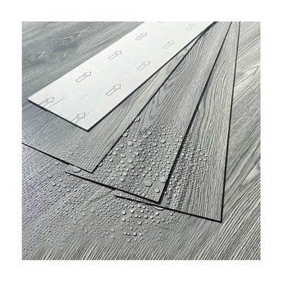 防水 木材 豪華 PVC タイル Lvt フロア セルフ アレッシブ ヴィニール フロア 皮とスティック PVC フロア 板