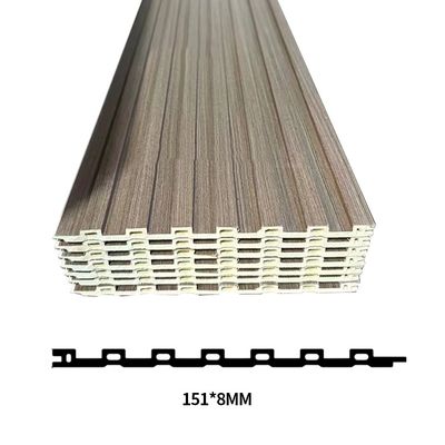 Wood Substitute Fluted Panel Wpc Interior Wall Panel Key Attributes