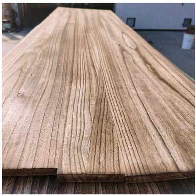 Solid  Poplar Wood Timber / Carbonized Poplar Edge Glued Wood Panels Paulownia Wood