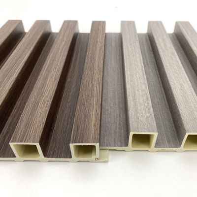 Wood Plastic Composite Fluted Panels Wpc Wall Panel Clading For Outdoor ...