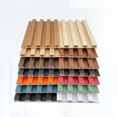 Waterproof Wood Plastic Composite Wpc Boards Interior Fluted Wall Panel