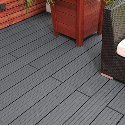 Outdoor Flooring WPC Decking for Exterior Decoration Garden Decking Balcony Decking