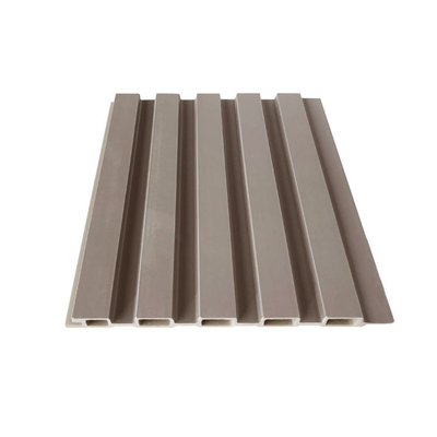 Factory Direct Antisepsis WPC Wall Panel with Fluted Design for Home Ceiling Living Room Workshop Park Hospital