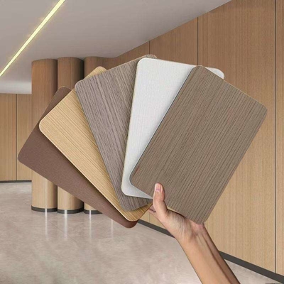 Modern Waterproof Bamboo Charcoal Wall Panel; Quick Installation TV Background Wall; Hotel Apartment Decoration Material