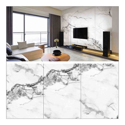 Wholesale Price 4X8 FT PVC Alternative Marble Wall Panel & Board High Glossy UV Coating Marble Sheet