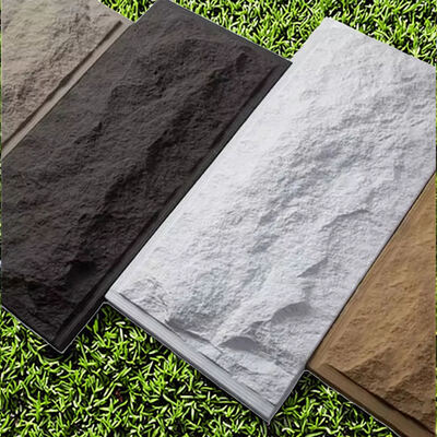 Lightweight Modern Design Polyurethane Decorative PU Stone Wall Panel Big Slab for Hotels and Indoor Use Made in China