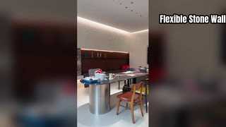 Flexible Stone Panels Fireproof Waterproof