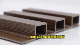 Modern 3D PU Stone Wall Panels for Luxury Interiors