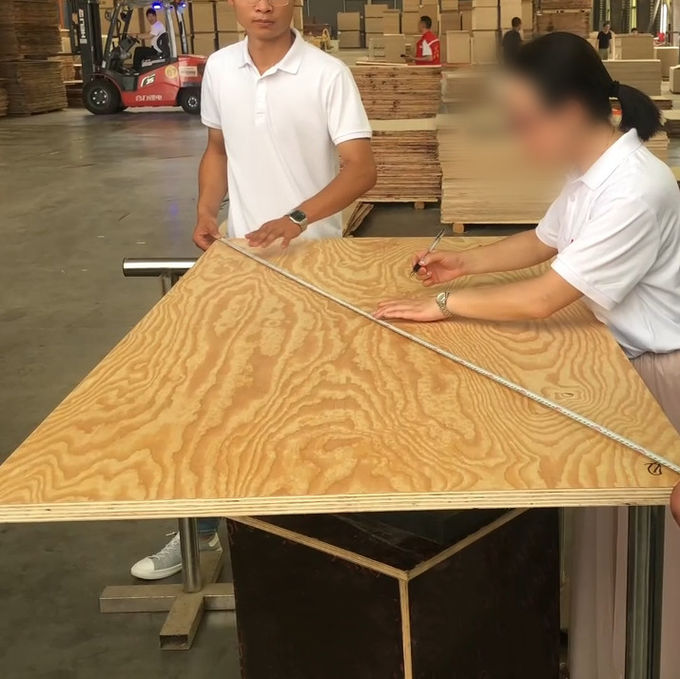 Outdoor Wood Based Panels Laser Cut 8mm Structural Plywood Sheets