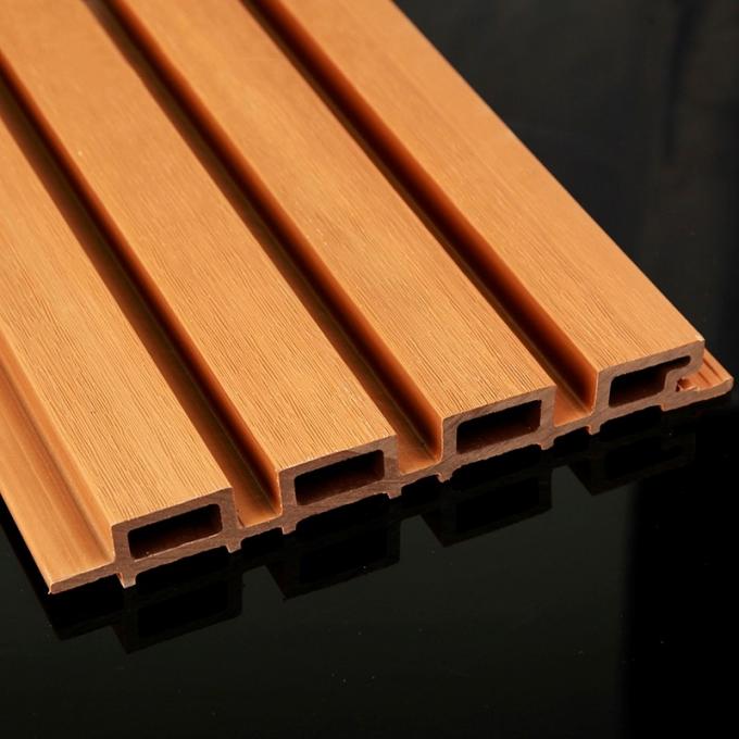 High Quality Outdoor Wpc Fluted Wall Panel 3D Wpc Decorative Wooden ...