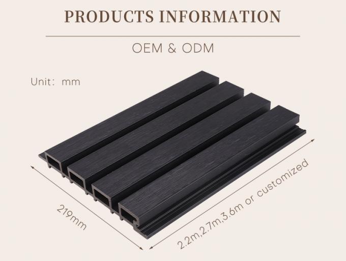 Outdoor WPC Wall Cladding Panels - Waterproof & Eco-Friendly