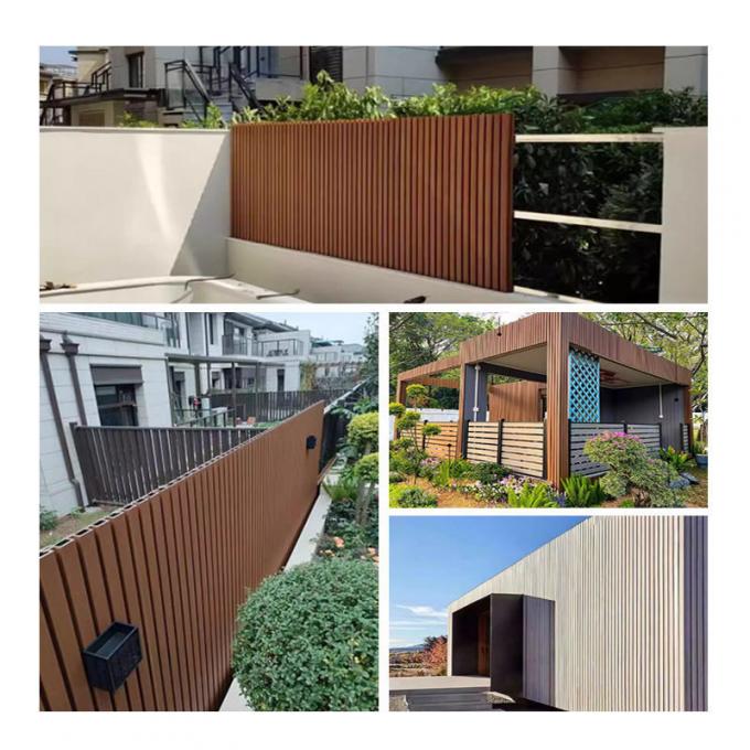 Waterproof WPC Wall Panels for Outdoor Exterior Cladding